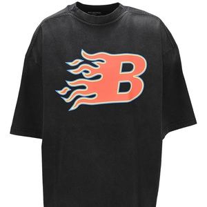 Balenciaga SS21 Flame Retro Tshirt